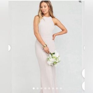 Show Me Your MuMu | Dresses | Show Me The Ring Crisp Bridesmaid Dress |  Poshmark